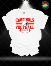 Cardinals Football Sublimation Shirt Transfer (10-11 inches in width)